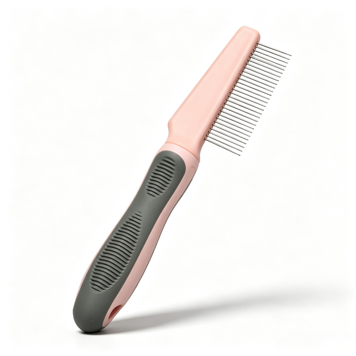 Dual-Length Pin Pet Grooming Comb