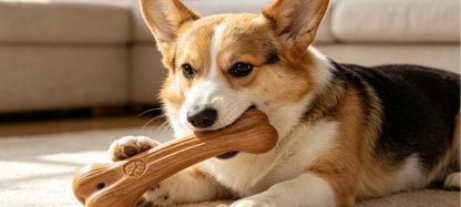 Small Wood-Plastic Bone Chew